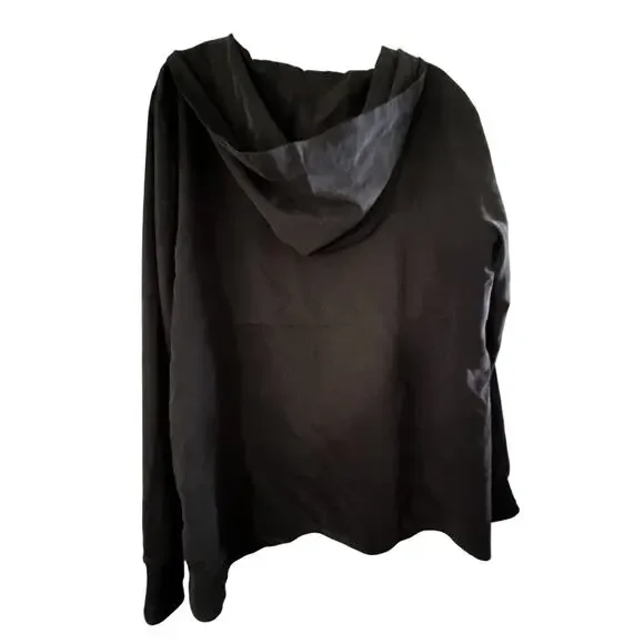 Eileen Fisher  Jacket Size M Windbreaker Gray Full Zip  Lined Outdoor Jacket - Picture 4 of 14